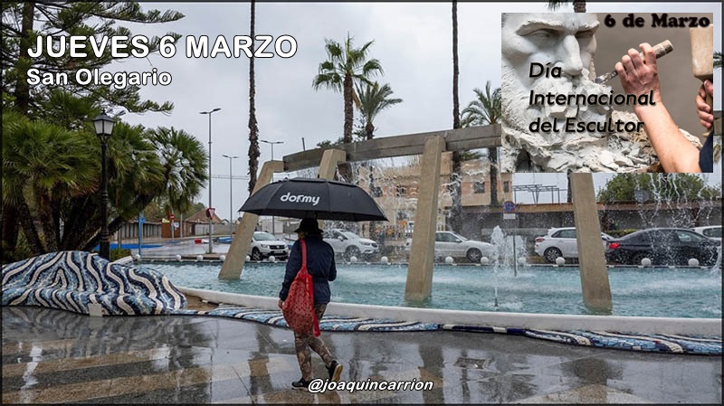 Agenda del jueves 6 de marzo