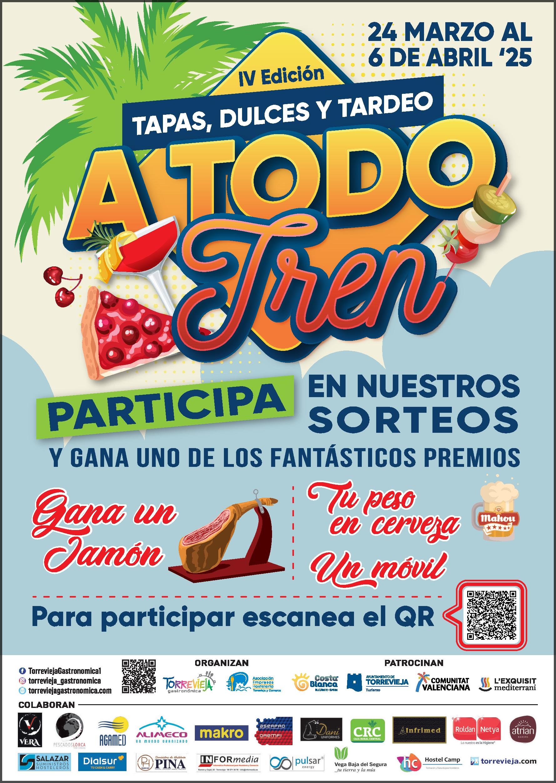 ¡A todo tren! Tapas, dulces y tardeo edición 2025