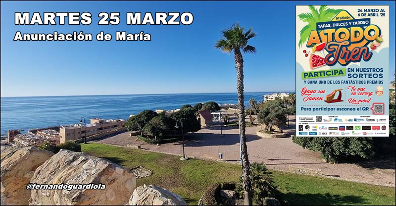 Agenda del martes 25 de marzo
