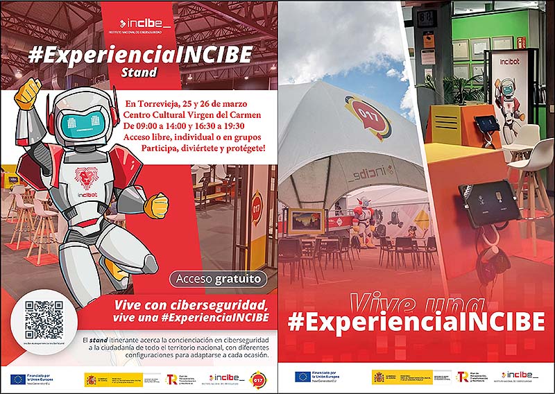 Hoy arranca #experienciaincibe con el fin de sensibilizar, concienciar, promover y divulgar la ciberseguridad