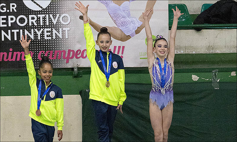 Brillante actuación del C.G.R. Jennifer Colino en el campeonato provincial base individual