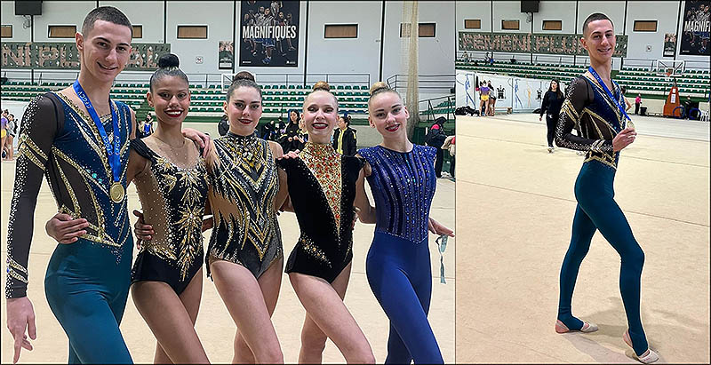 Alejandro Martínez del club gimnasia rítmica Torrevieja, campeón provincial