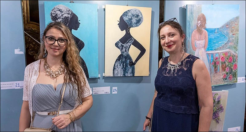 La exposición de Irina y Nino Dzamashvili, “Desde Geogia con Amor”, sorprende por su originalidad en el Casino