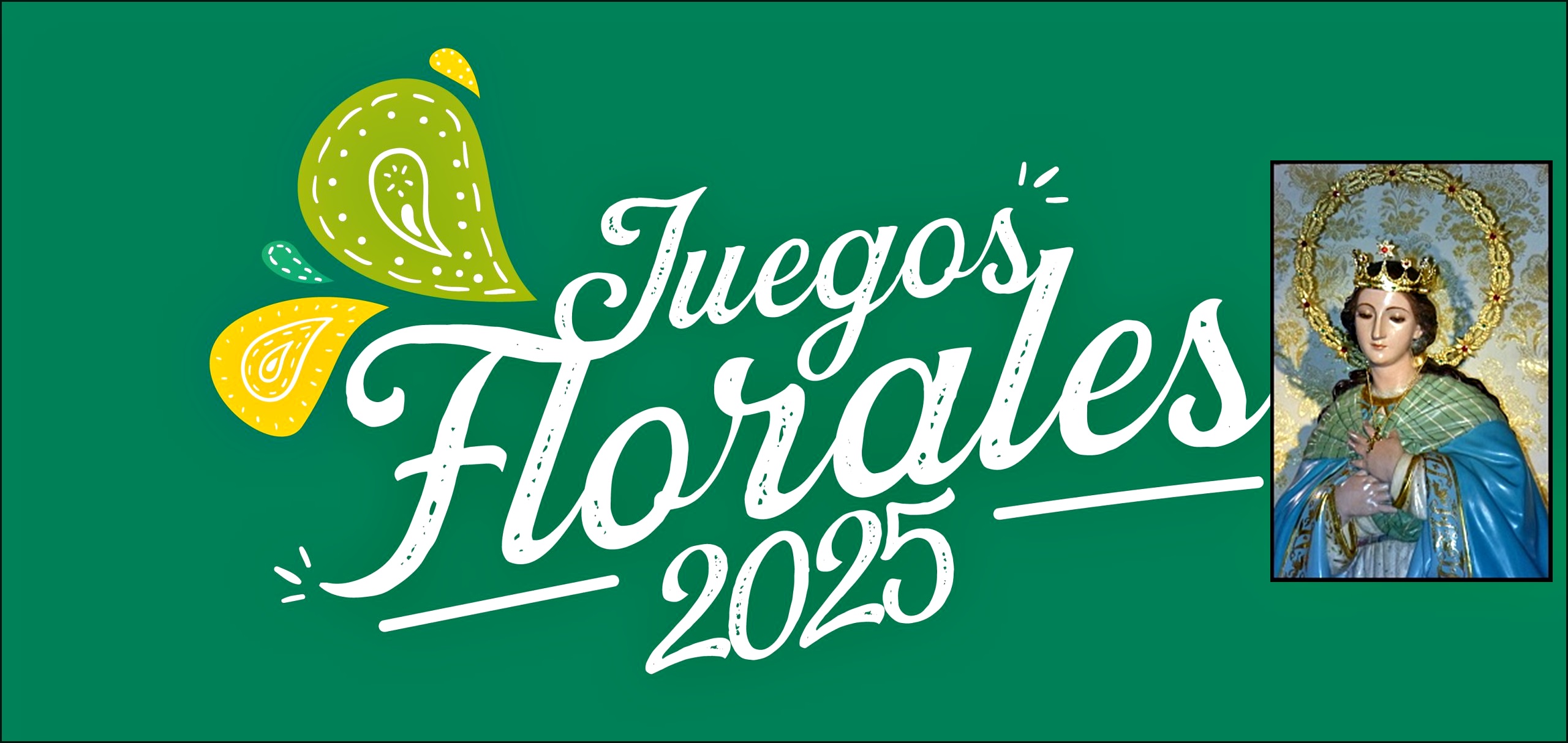 El Certamen de Poesía ‘Juegos Florales’ en honor a La Purísima alcanza este año su vigésimo primera edición