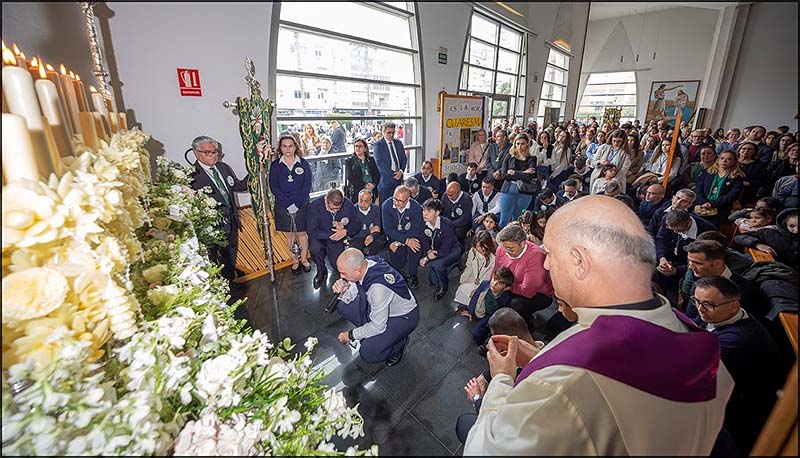 Por segundo año consecutivo,  la lluvia deja a Torrevieja sin la procesión de “Las Mantillas”