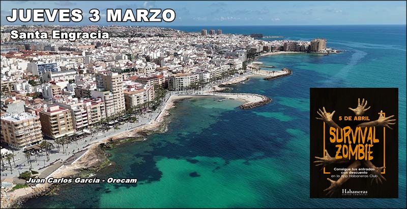Agenda del jueves 3 de abril