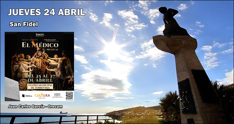 Agenda del jueves 24 de abril