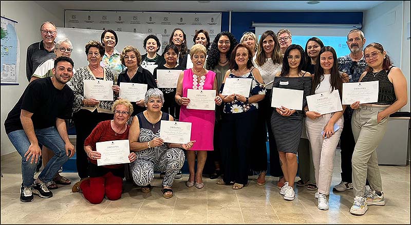 Finalizó el III Taller de voluntariado con la entrega de diplomas a los participantes