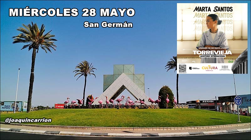 Agenda del miércoles 28  de mayo