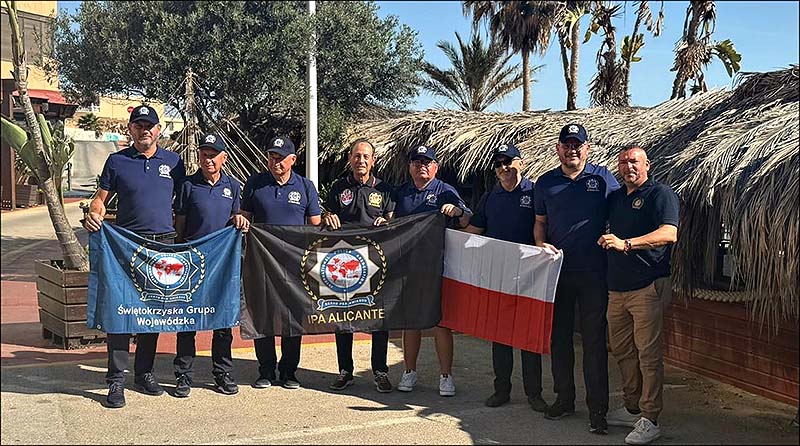 Agentes de la International Police Associatio (IPA) de Kielce (Polonia), visitaron Torrevieja