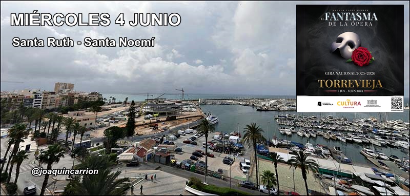 Agenda del miércoles 4 de junio