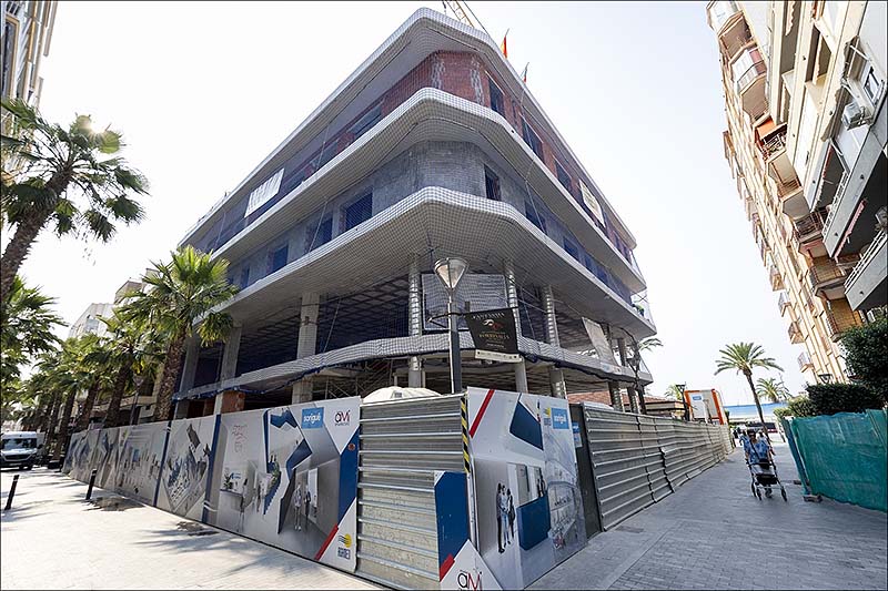 La nueva Sede Universitaria de Torrevieja y las oficinas de AGAMED, estará finalizada a fin de año