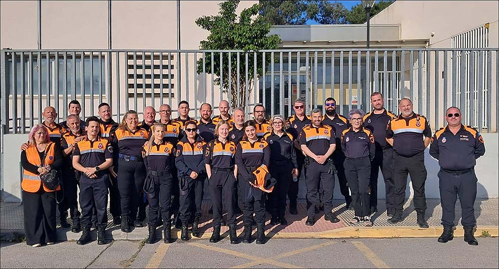 Voluntarios de Protección Civil de Torrevieja refuerzan su preparación con formación en Psicología de Emergencias en Almoradí