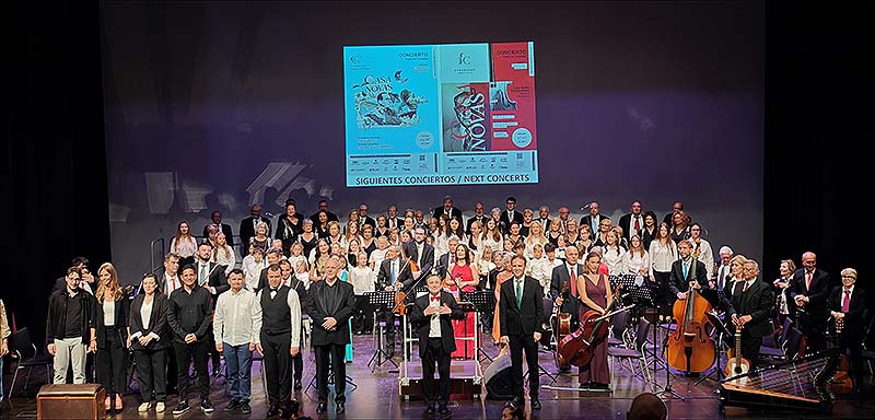 La Orquesta Casanovas cierra la temporada con un concierto familiar de gran éxito.