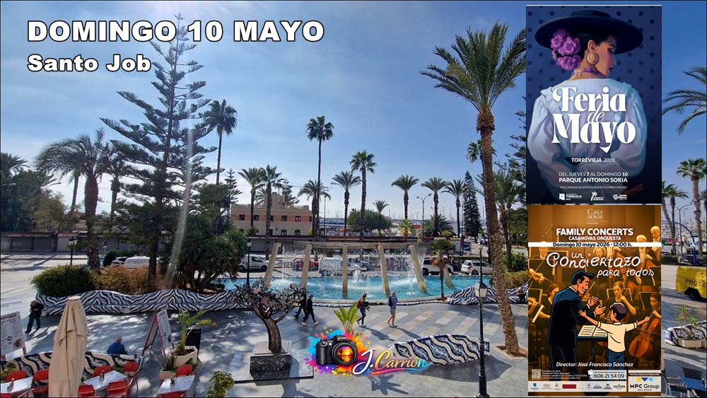 Agenda  fin de semana del 8 al 10 de mayo (y III)
