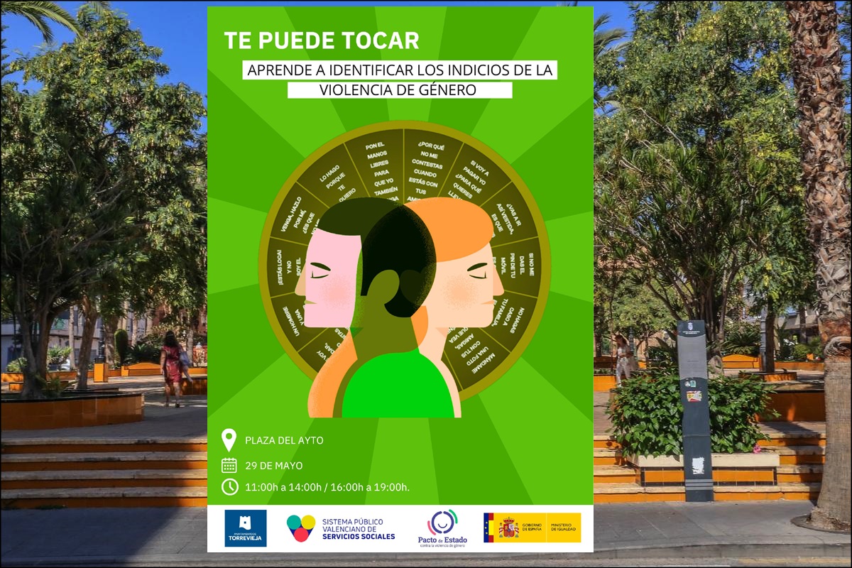 “Te puede tocar”, una dinámica dirigida a la ciudadanía para enseñar a identificar los primeros indicios de la violencia de género