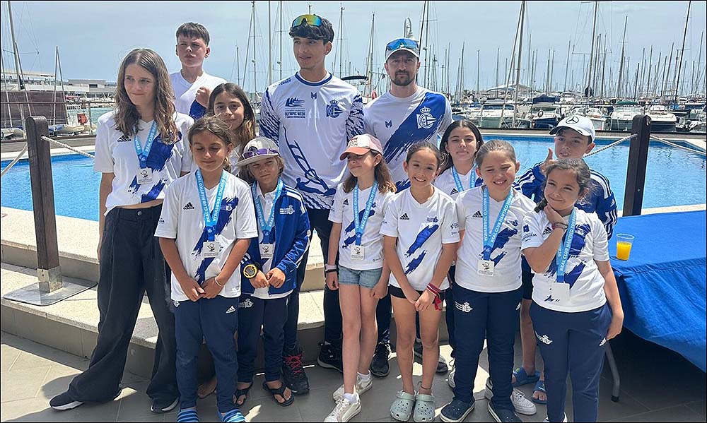 El RCN Torrevieja acoge una nueva jornada de los Jocs Esportius de la Comunitat Valenciana con la clase optimist y windsurf