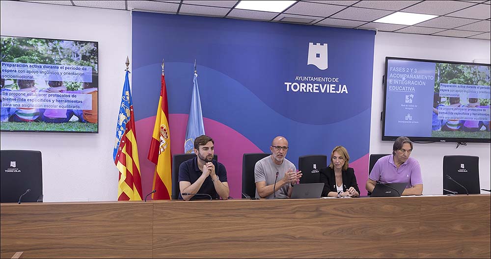 El Ayuntamiento presenta un proyecto integral en el que se acoge a los menores migrantes desde su llegada hasta su escolarización y se agiliza la gestión administrativa