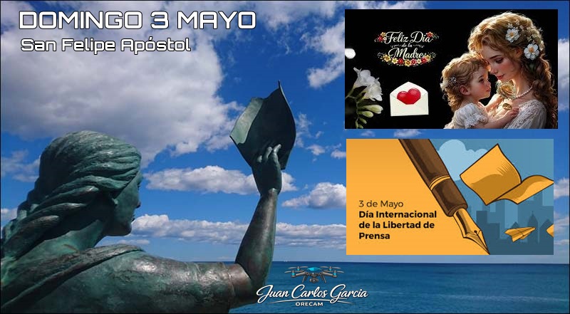 Agenda  fin de semana del 1 al 3 de mayo (y III)