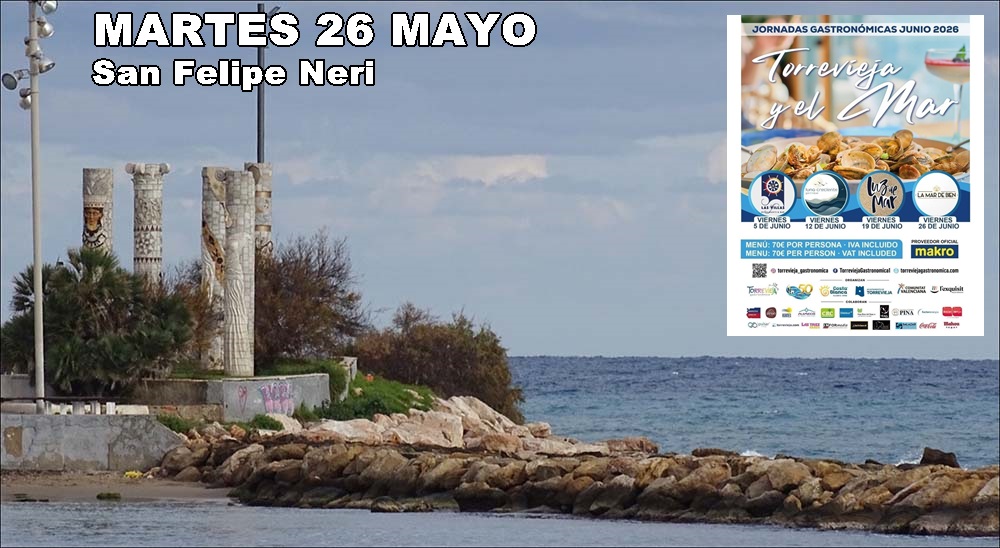 Agenda martes 26de mayo