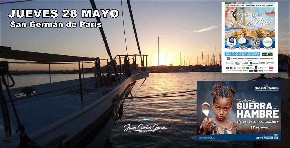 Agenda jueves 28 de mayo