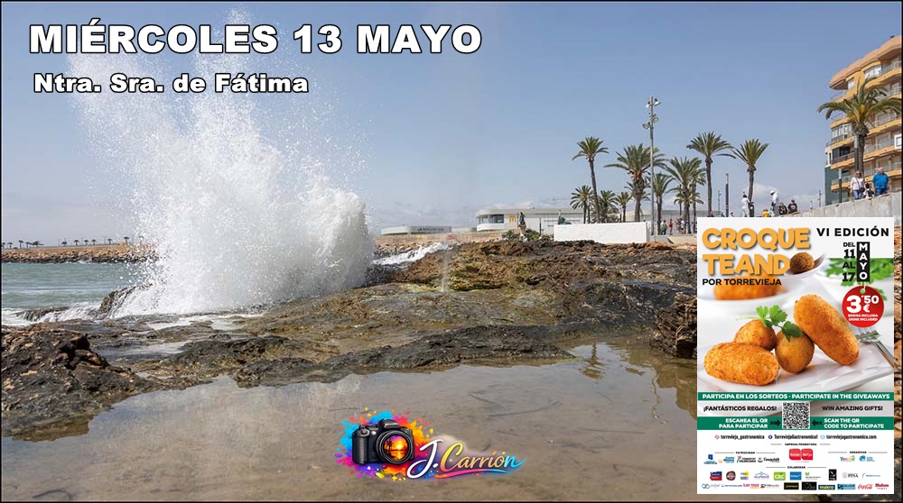Agenda miércoles 13 de mayo