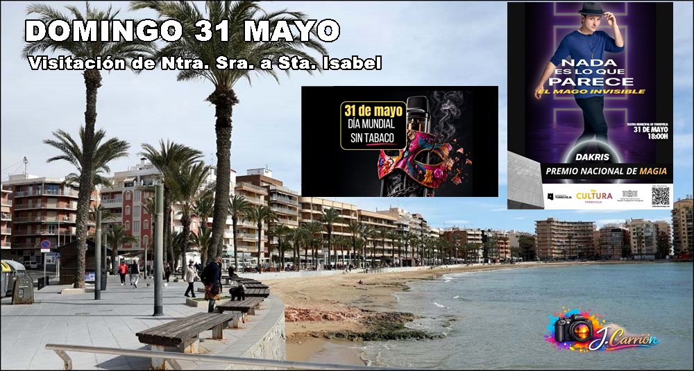Agenda  fin de semana del 29 al 31de mayo (y III)