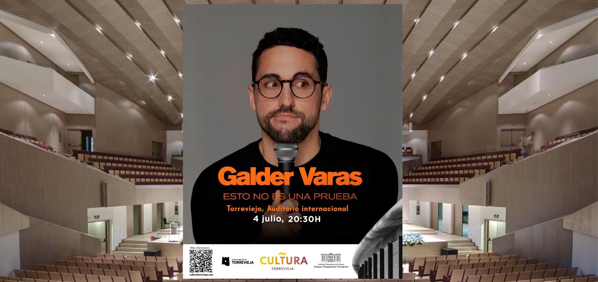 Galder Varas vuelve a Torrevieja con “Esto no es una prueba”