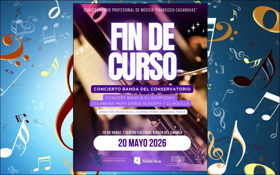 El Conservatorio Francisco Casanovas fusiona música sinfónica y electrónica en un espectacular concierto de fin de curso
