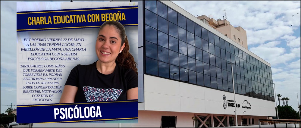 El Pabellón de La Mata acoge una charla sobre bienestar emocional y rendimiento deportivo