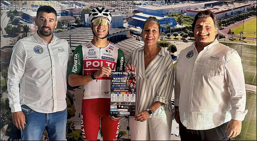 Torrevieja apuesta por la cantera ciclista con el Campus de Verano de Manuel Peñalver