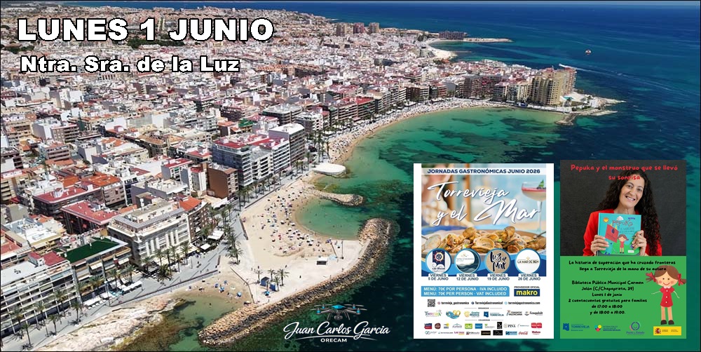 Agenda lunes 1 de junio