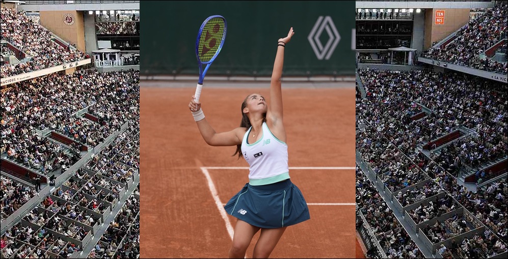 Charo Esquiva firma una brillante victoria en Roland Garros y ya está en cuartos de final